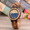 Reloj de madera - Modelo Marine