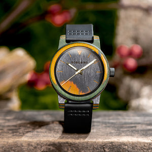 Reloj de madera- Modelo Dakar