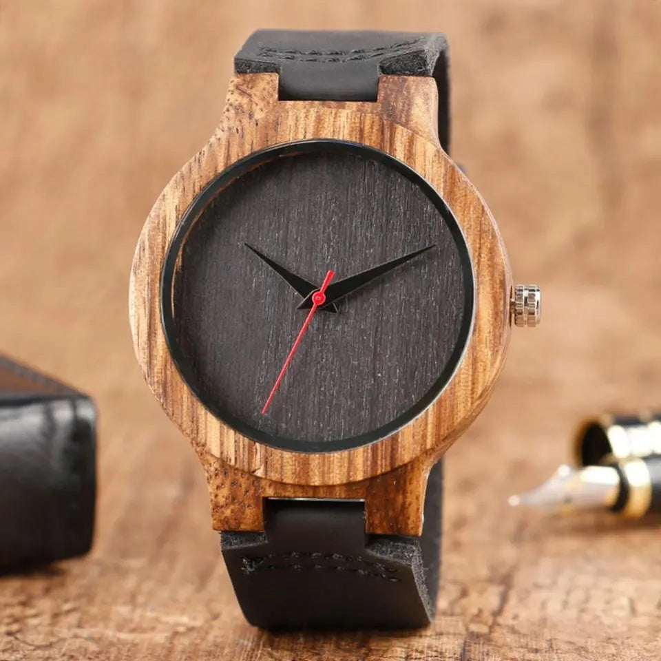 Reloj de madera - Modelo Dark