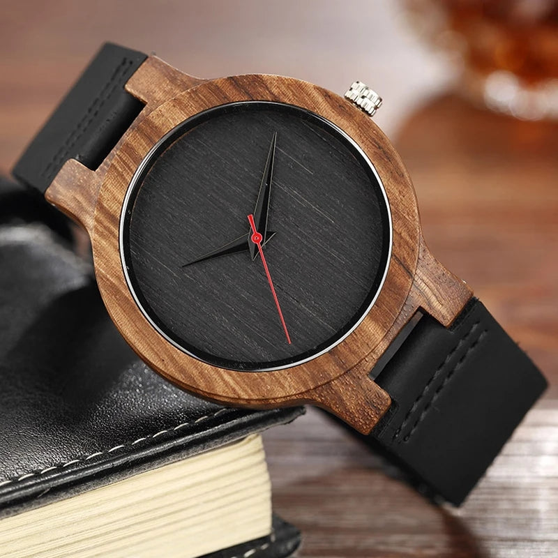 Reloj de madera - Modelo Dark