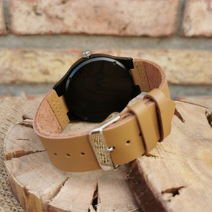 Reloj de madera - Modelo Navarro Elite Brown