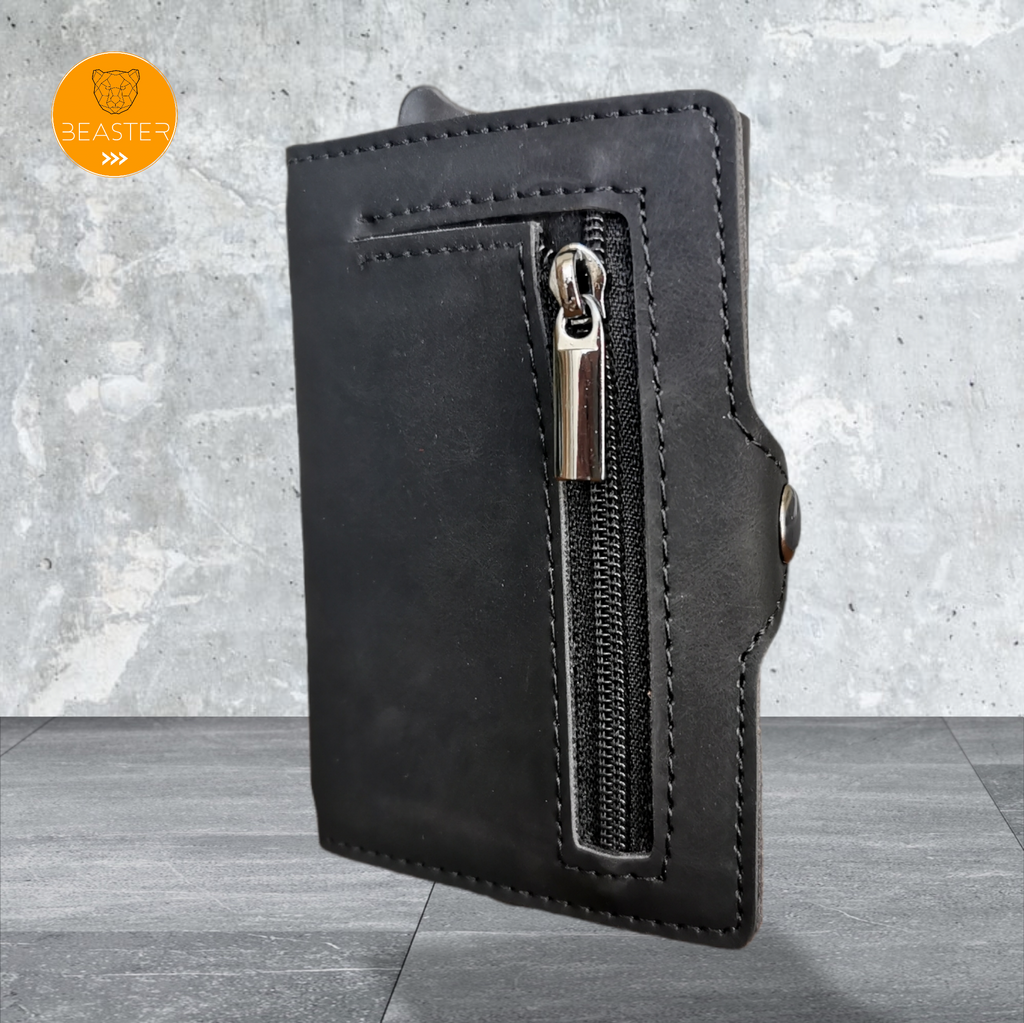 Billetera ZIP Roma - Black