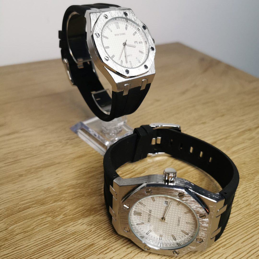 Reloj de acero - Modelo Lux Silver