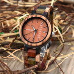 Reloj de madera - Modelo Mars