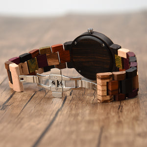 Reloj de madera - Modelo Mars