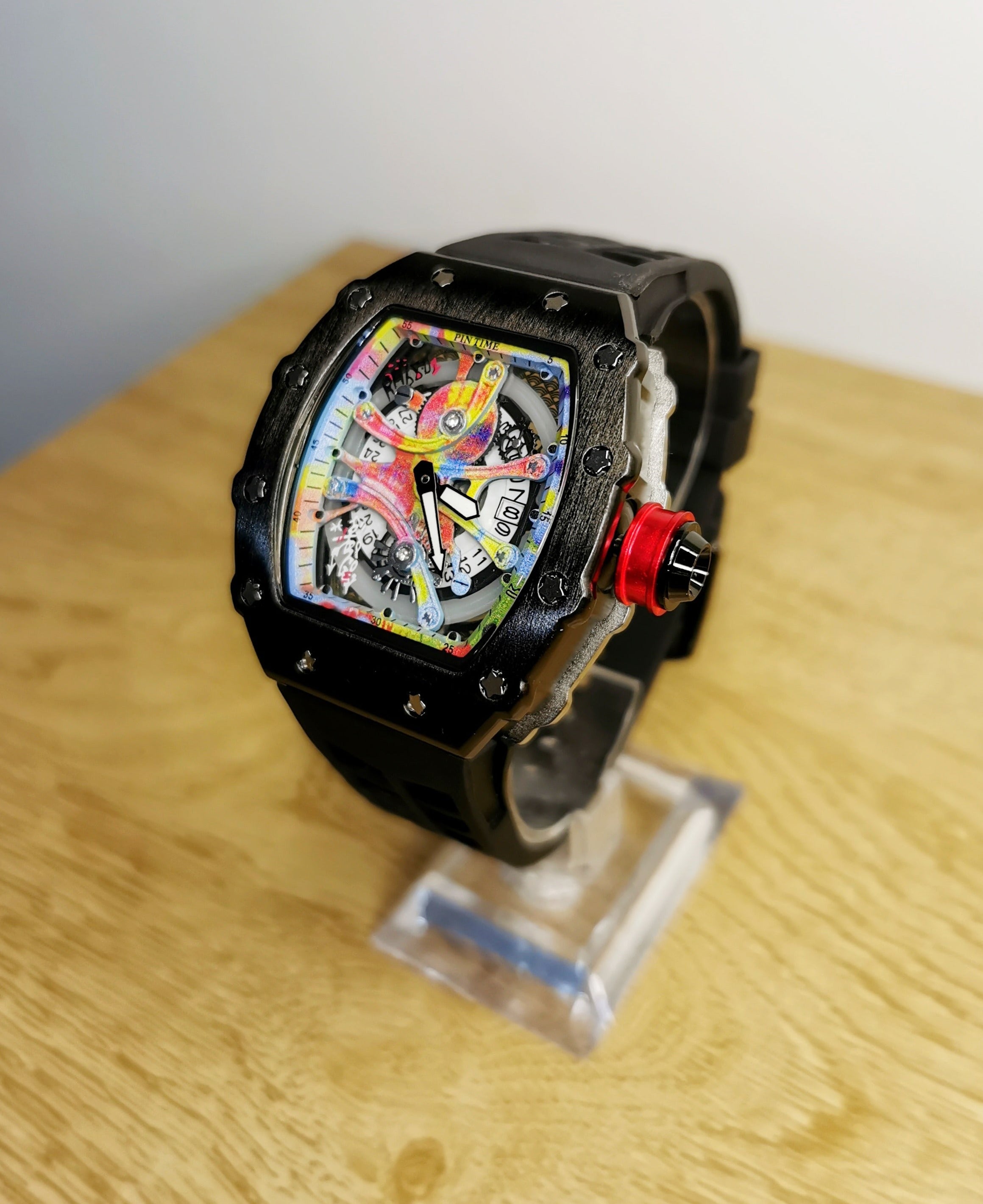 Reloj de acero - Modelo Graffiti