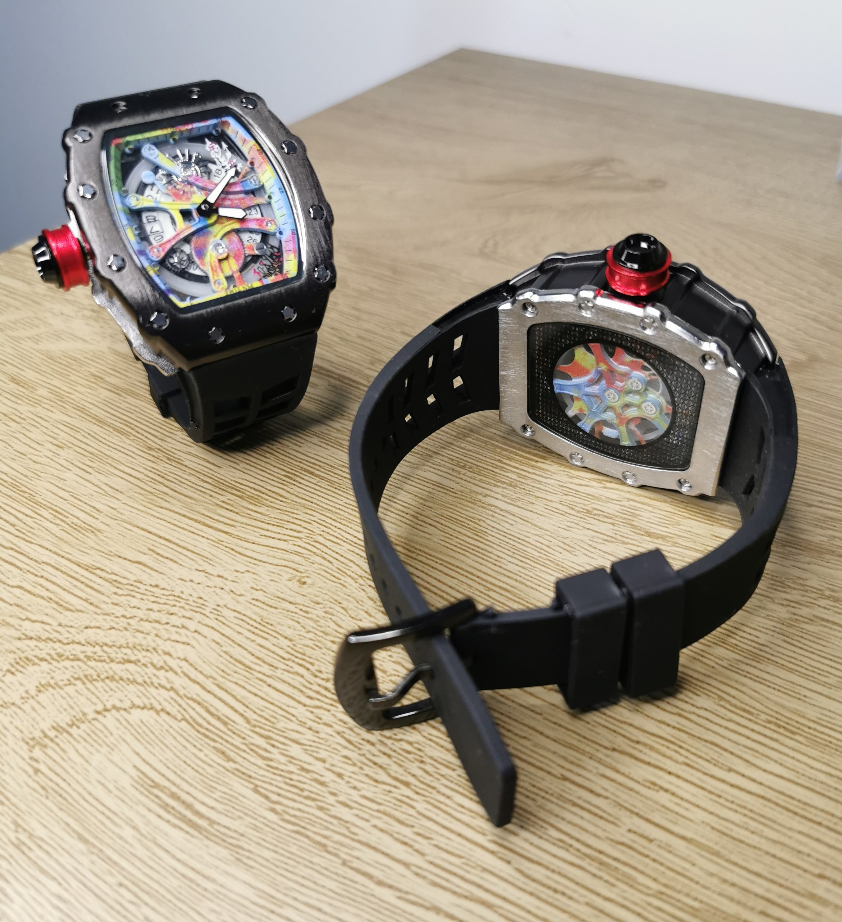 Reloj de acero - Modelo Graffiti