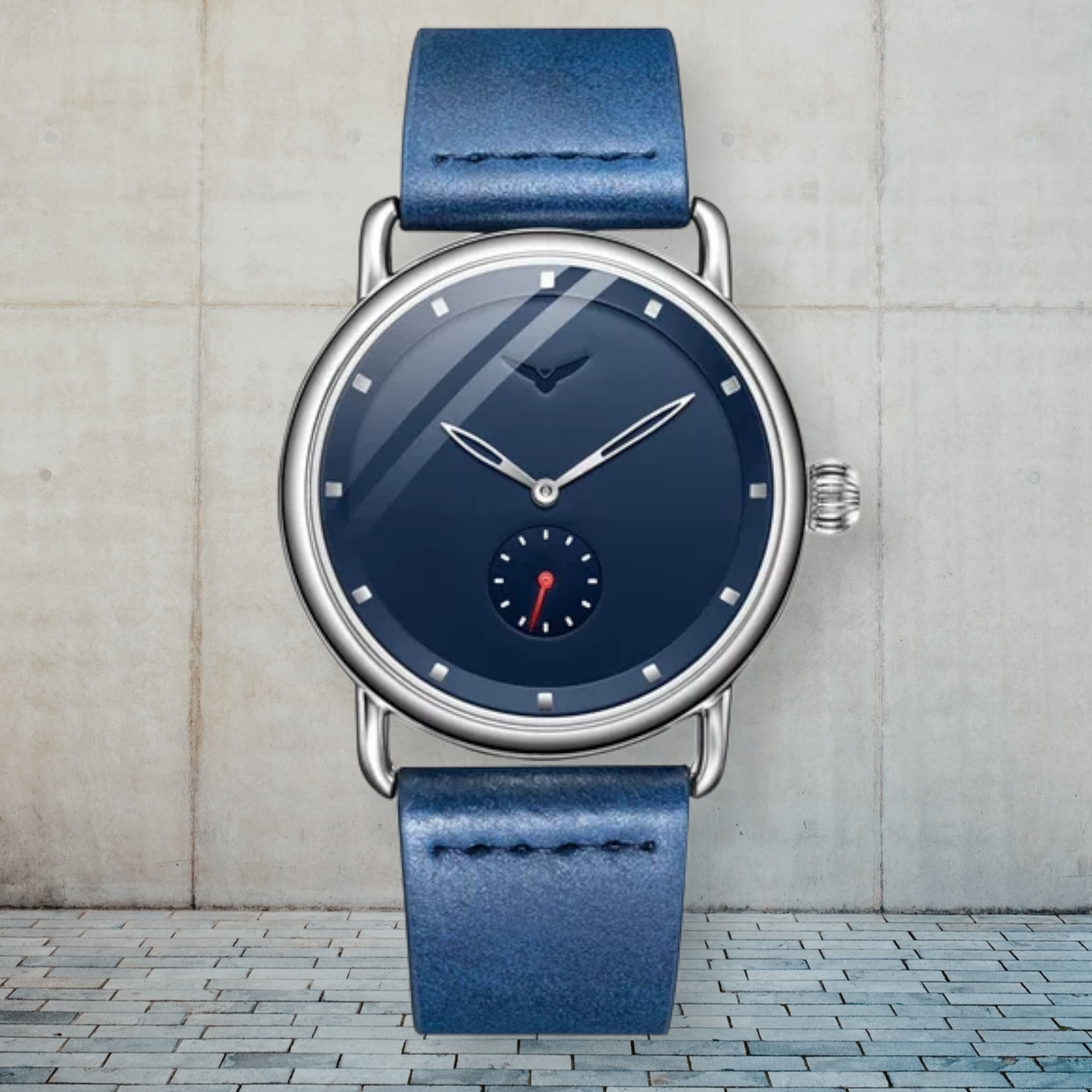 Reloj de acero - Modelo Space Blue