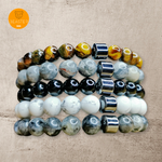 Pack de pulseras Stone